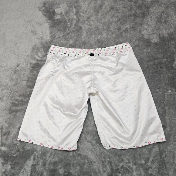 Volcom Board shorts womens juniors size 9 beach Surf graphic all over print - Picture 6 of 12